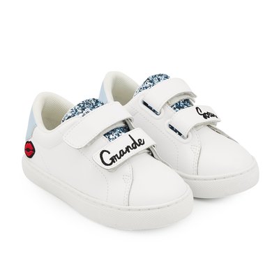 Baskets Enfant En Cuir Mini Edith Grande Soeur BONS BAISERS