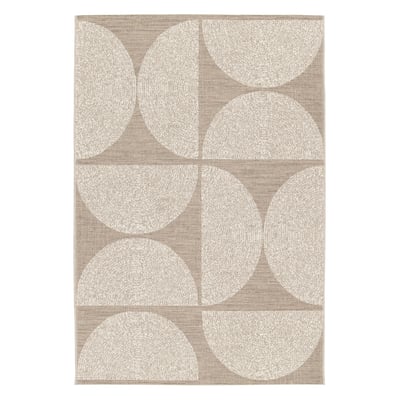 Tapis design intérieur extérieur aspect sisal HALV AFK LIVING