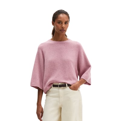 Pull en tweed, coupe classique en mélange de laine vierge MARC O'POLO