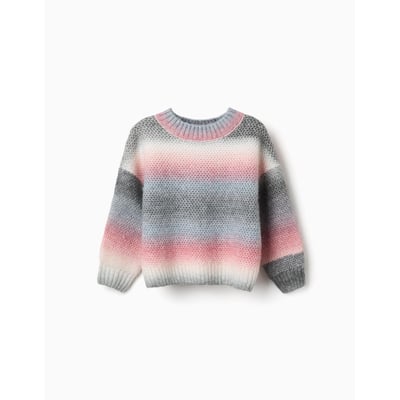 Pull en maille épaisse avec effet dégradé ZIPPY