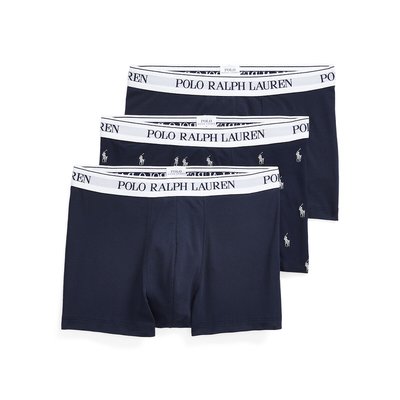 Pack of 3 Hipsters in Cotton POLO RALPH LAUREN