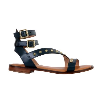 Sandale Plate Cuir  Hecho LES TROPEZIENNES PAR M BELARBI