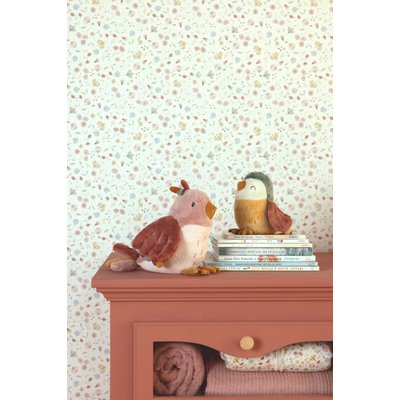 Papier peint panoramique pour enfant Fleurs et Papillons LITTLE DUTCH