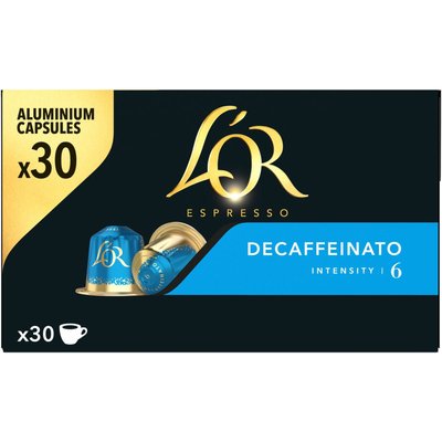Capsules Espresso DECAFFEINATO x30 156g L'OR