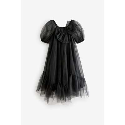 Robe en mesh brillant avec nœud NEXT