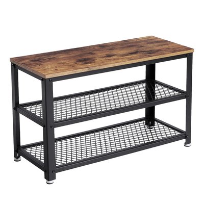 Banc à chaussures à 2 niveaux - L73 cm CALICOSY