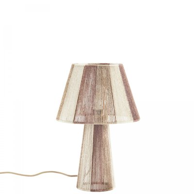 Lampe de table en ficelle de jute MADAM STOLTZ