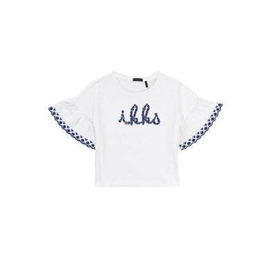 T-shirt coton bio brodé IKKS IKKS