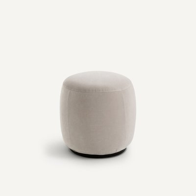 Repose-pied velours, Rosebury design E.Gallina AM.PM