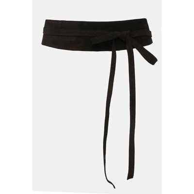 Ceinture à nouer en daim, taille unique ULLA POPKEN