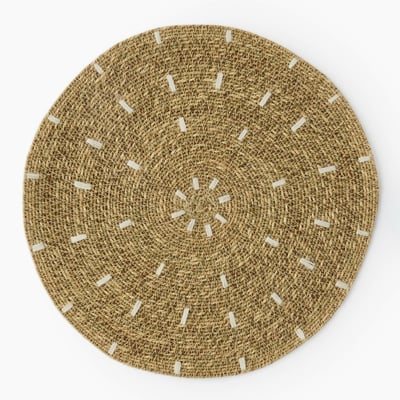 Set rond, 38cm de diamètre, jute MONOPRIX