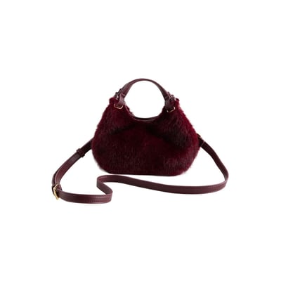 Mini sac à main en imitation fourrure NEXT