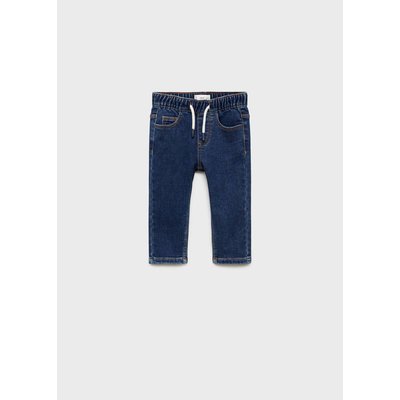 Jean taille élastique cordon MANGO BABY