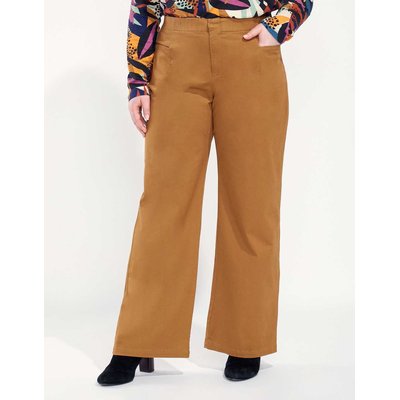 Pantalon coton droit large JAROGI LA FIANCÉE