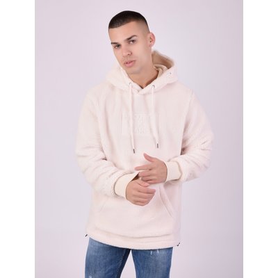 Sweat à Capuche type pilou logo embossé PROJECT X
