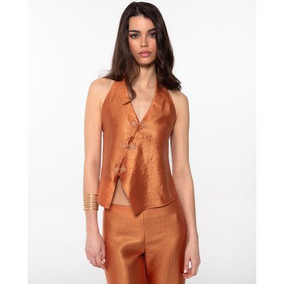 Gilet halter avec brandebourgs CHALECO ETHEREAL MUSE THE-ARE