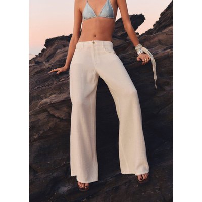 Pantalon droit coton MANGO