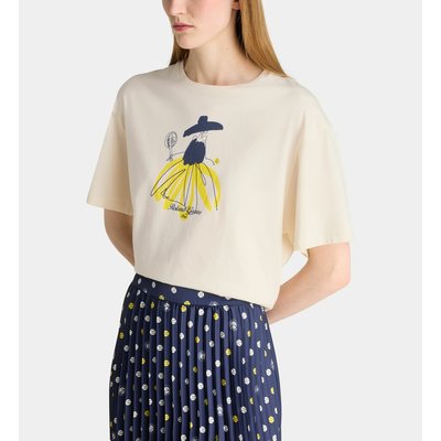 T-shirt Glamour Galeries Lafayette X Rolandgarros En Coton GALERIES LAFAYETTE