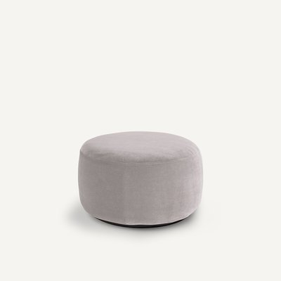 Repose-pied XL velours, Rosebury design E.Gallina AM.PM