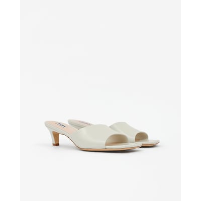Mules à bout carré et effet froissé LIZ MI MAI