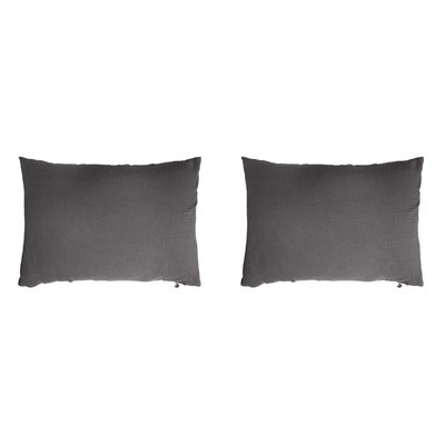 Taie d'oreiller double gaze (lot de 2) TERRE DE NUIT