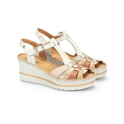 Sandalias con plataforma de piel Aguadulce PIKOLINOS
