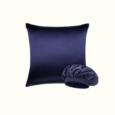 Pack cheveux - Taie en 100% soie et bonnet de nuit EMILY'S PILLOW