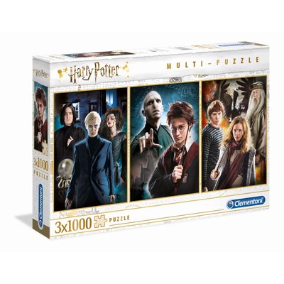 Harry potter - 3x1000 pièces CLEMENTONI