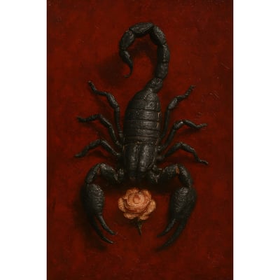 Tableau Sur Toile Scorpion Graphique ANIMAUX CEANOTHE