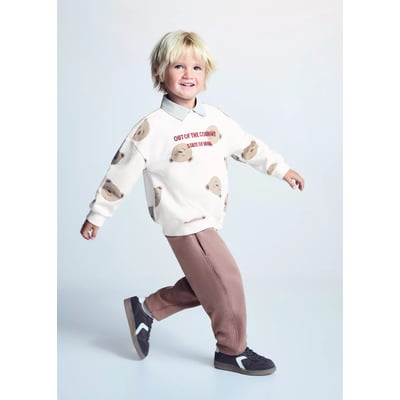 Pantalon jogger 100 % coton MANGO BABY