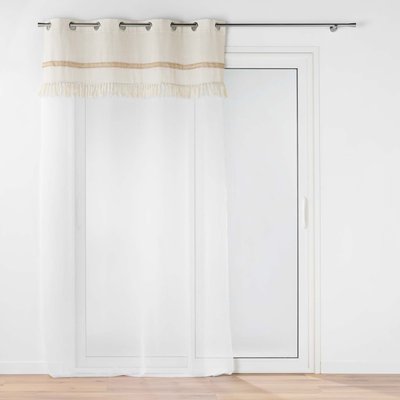 Voilage à franges DOUCEUR D'INTÉRIEUR