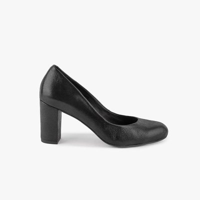Escarpin cuir métallisé LAURINE MAISON TOUFET