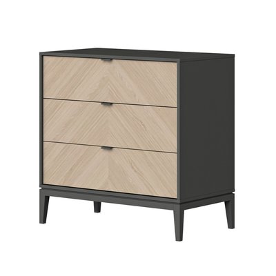 Комод с 3 ящиками из массива бука SO'HOME