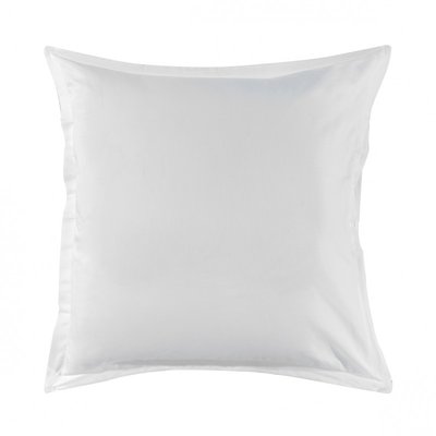 Taie d'oreiller unie en satin de coton, Made in France, TRIUMPH LINE ESSIX
