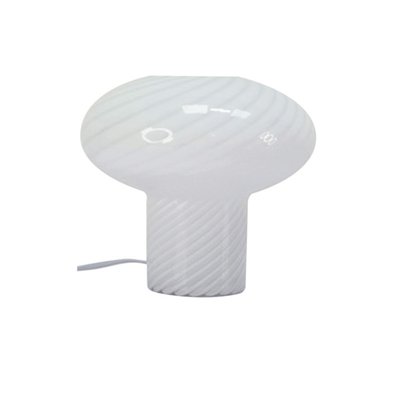 Lampe à poser verre blanc Candy MILLUMINE