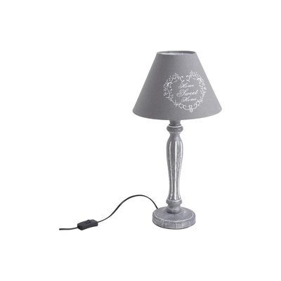 Lampe en bois motif coeur AUBRY GASPARD