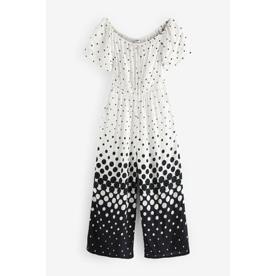 Combi-pantalon large à épaules dénudées NEXT