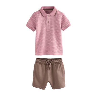 Short et polo à manches courtes ensemble NEXT