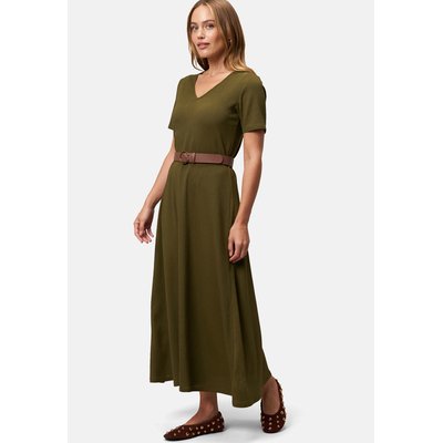 Robe midi avec ceinture ZERO