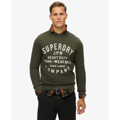 Sweat ras du cou Machined Goods Workwear SUPERDRY