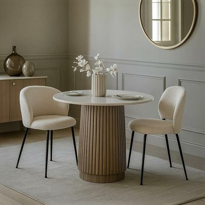 Стул в обивке из букле SO'HOME