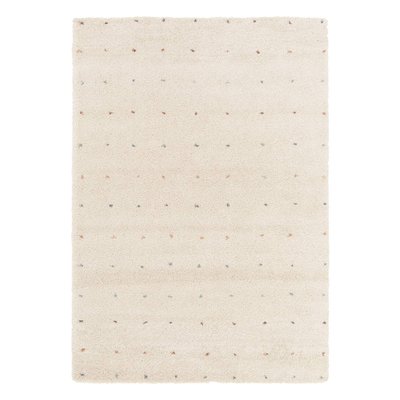 Tapis intérieur enfant crème et multicolore à petits pois HAZEL SWEEEK