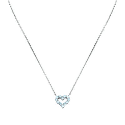 Collier en acier, cristaux, ipg TESORI MORELLATO