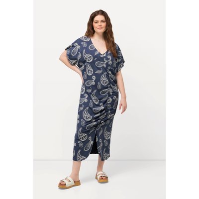Robe midi en coton bio à motif cachemire ULLA POPKEN