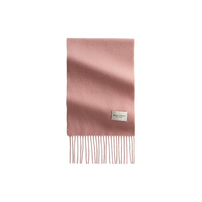 Écharpe en laine tissée avec de longues franges MARC O'POLO