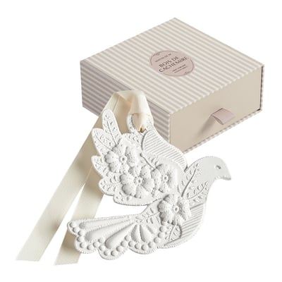 Décor parfumé Colombe en Fleurs - BOIS DE CACHEMIRE MATHILDE M