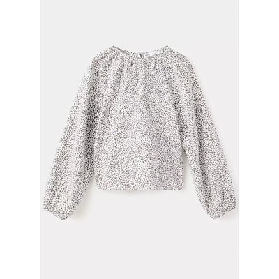 Chemisier coton imprimé animal MANGO KIDS