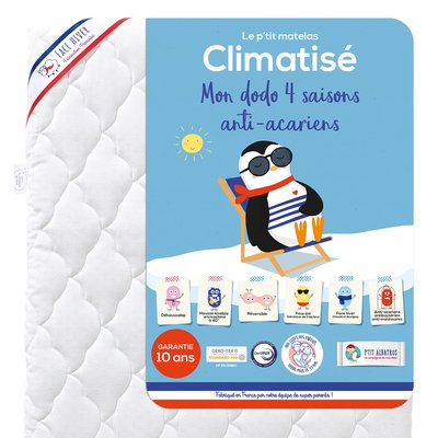Matelas Bébé climatisé - Anti-acariens P'TIT ALBATROS