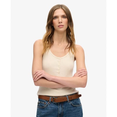 Débardeur boutonné Athletic Essentials SUPERDRY