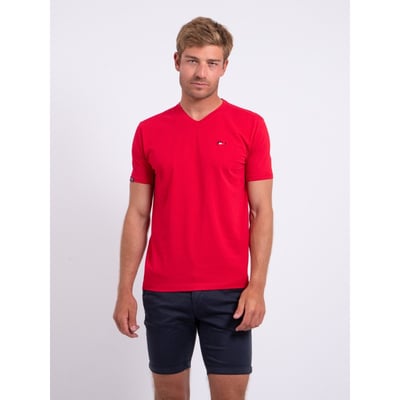 T-shirt Col V Pur Coton Nerij RITCHIE